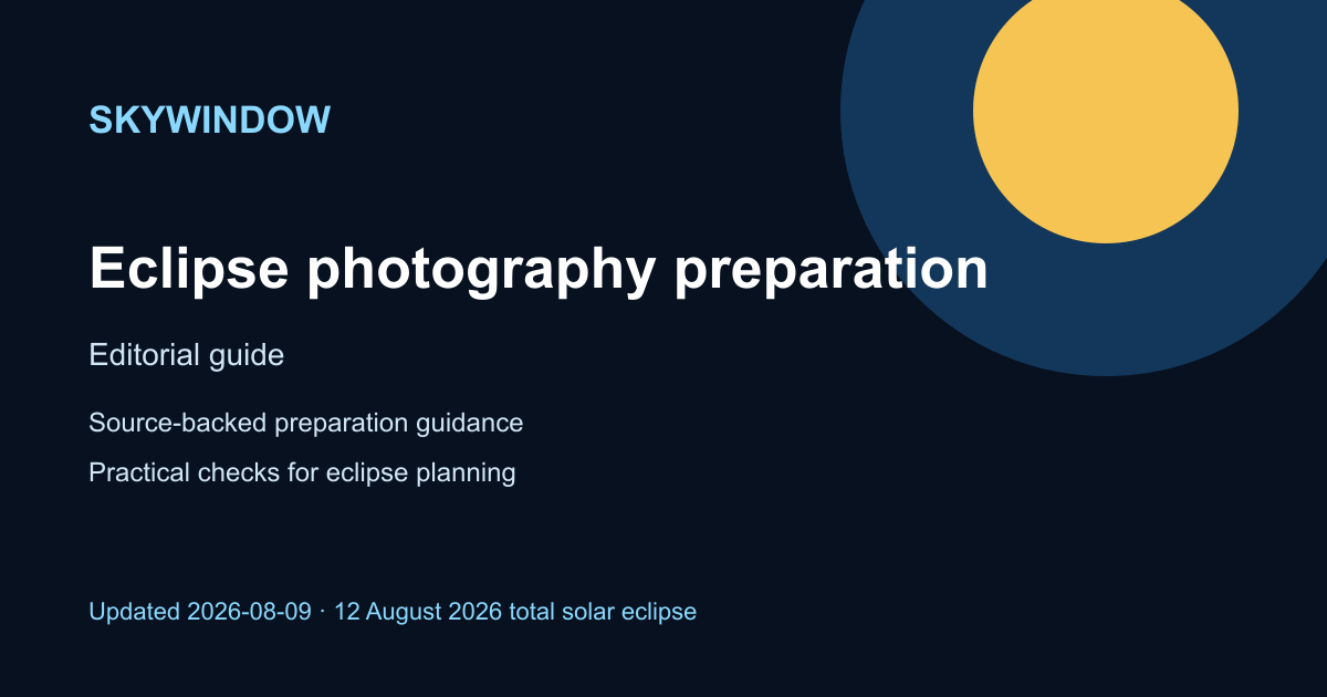 Editorial illustration: How to photograph the 2026 solar eclipse